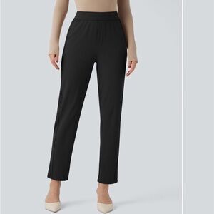 High Waisted Tapered Work Pant
